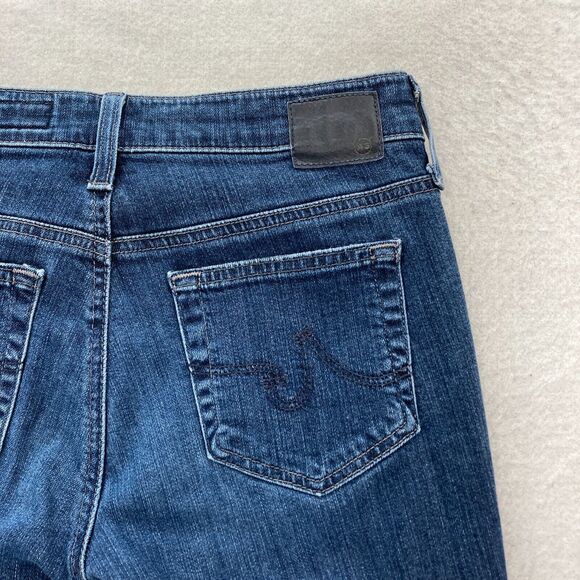 AG Adriano Goldschmied The Beau Women's 24 Slouchy Skinny Blue Denim‎ Distressed - Picture 12 of 13